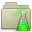 Light Brown Experiment Icon 32x32 png